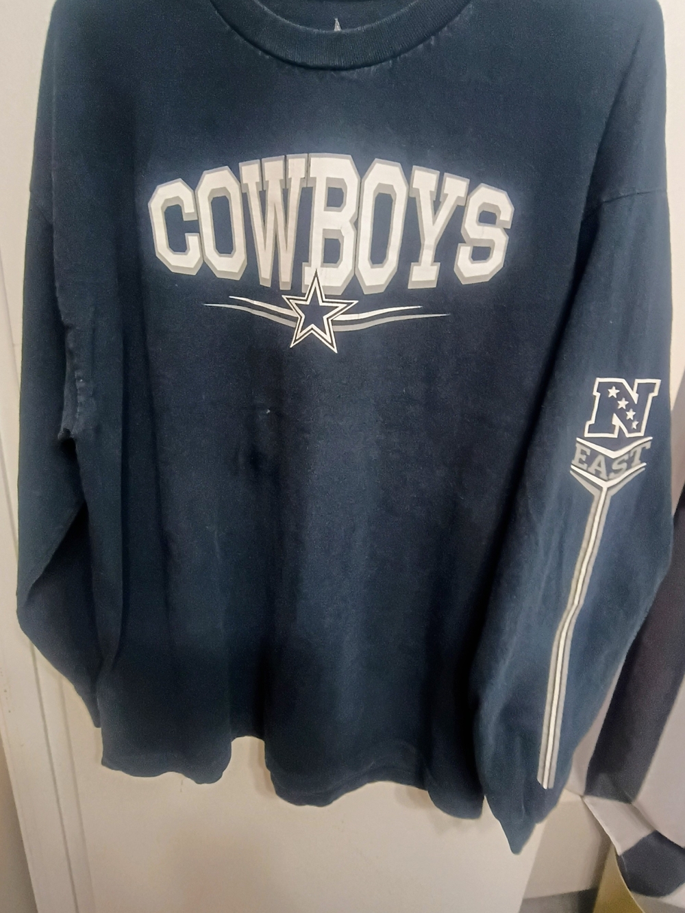Dallas Cowboys Navy Long Sleeve Team Shirt